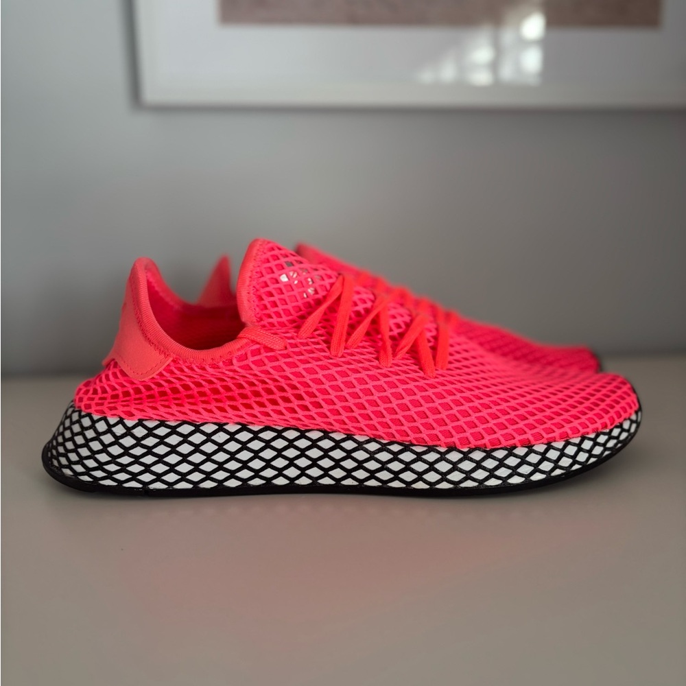 Adidas Neon Mesh Sneakers
